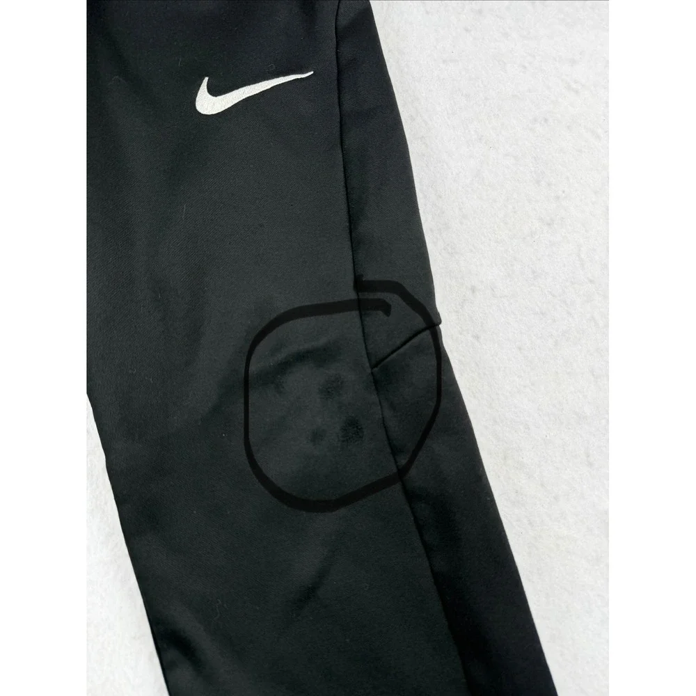 Boys Nike Dri-FIT Athletic Pants Black Medium Swoosh Logo Pockets